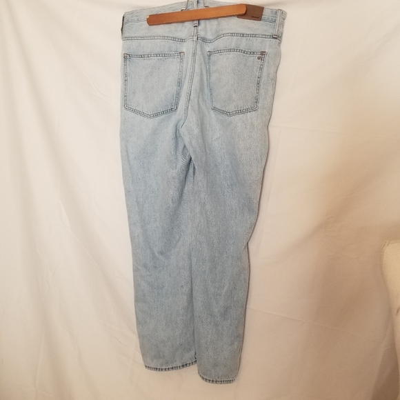Madewell The Dadjean in Millman Wash: Ripped Edition baggy high rise 31 sn#AN341 - Picture 8 of 10